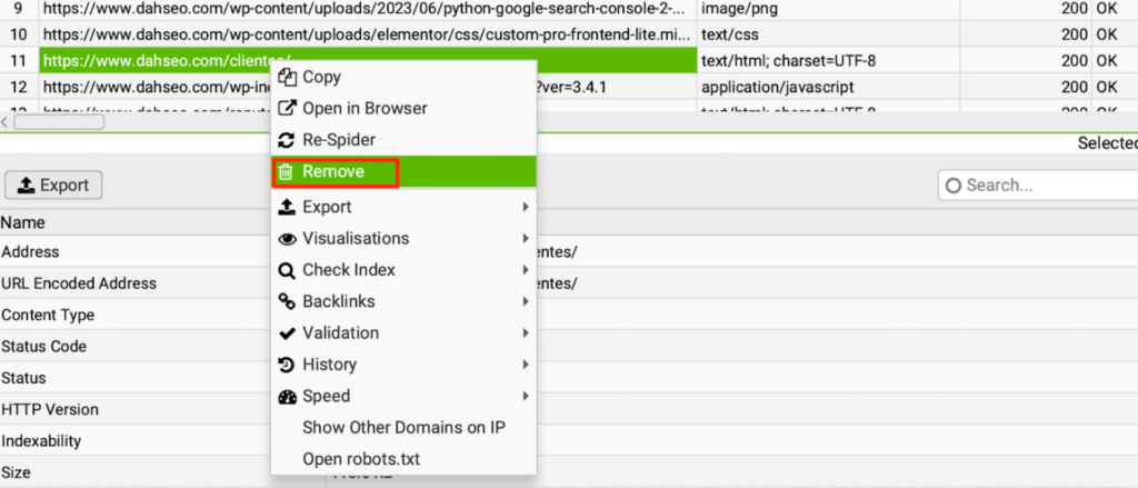 Crear Sitemap con Screaming Frog - Paso 6