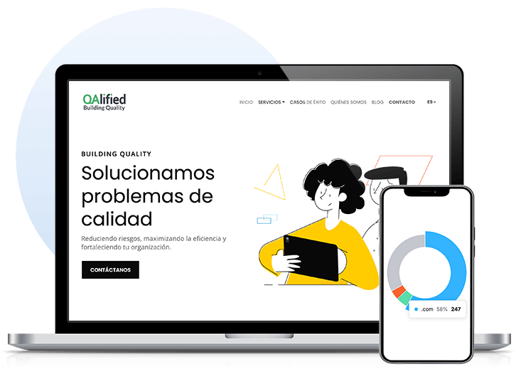 SEO Startups 19 Qalified mockup